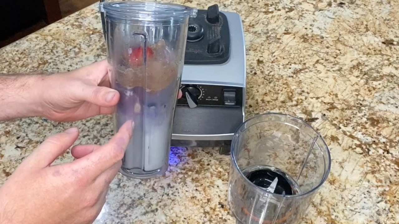 Watch Vitamix Personal Cup Adapter Review & Demo&colon; Blend, Go